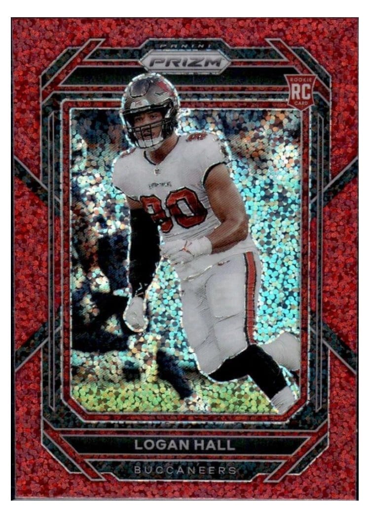 2022 Panini Prizm Base Set Logan Hall #381 card