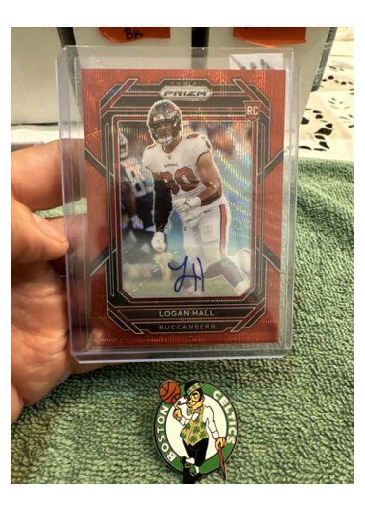 2022 Panini Prizm Base Set Logan Hall #381 card
