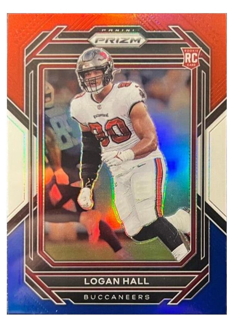 2022 Panini Prizm Base Set Logan Hall #381 card