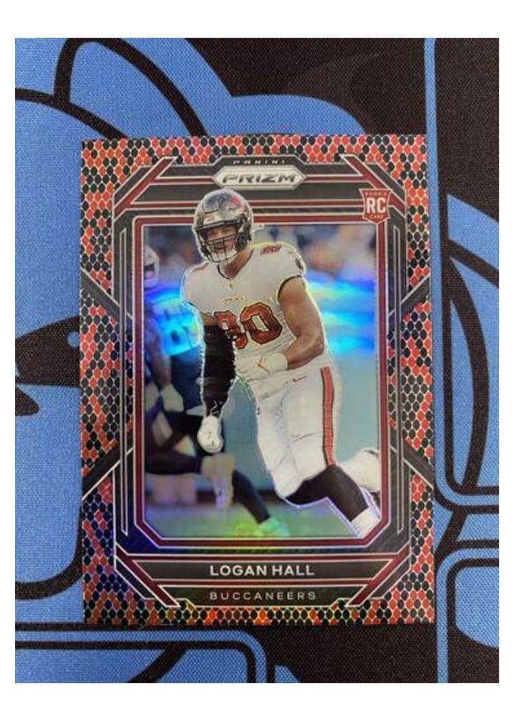 2022 Panini Prizm Base Set Logan Hall #381 card