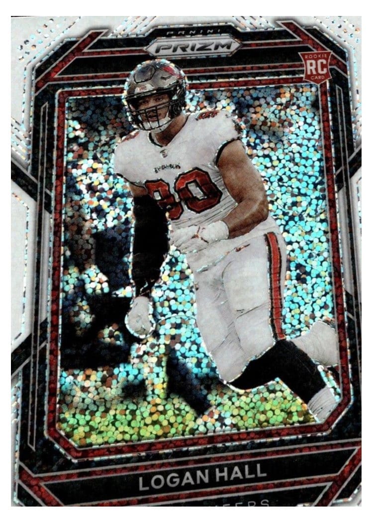 2022 Panini Prizm Base Set Logan Hall #381 card
