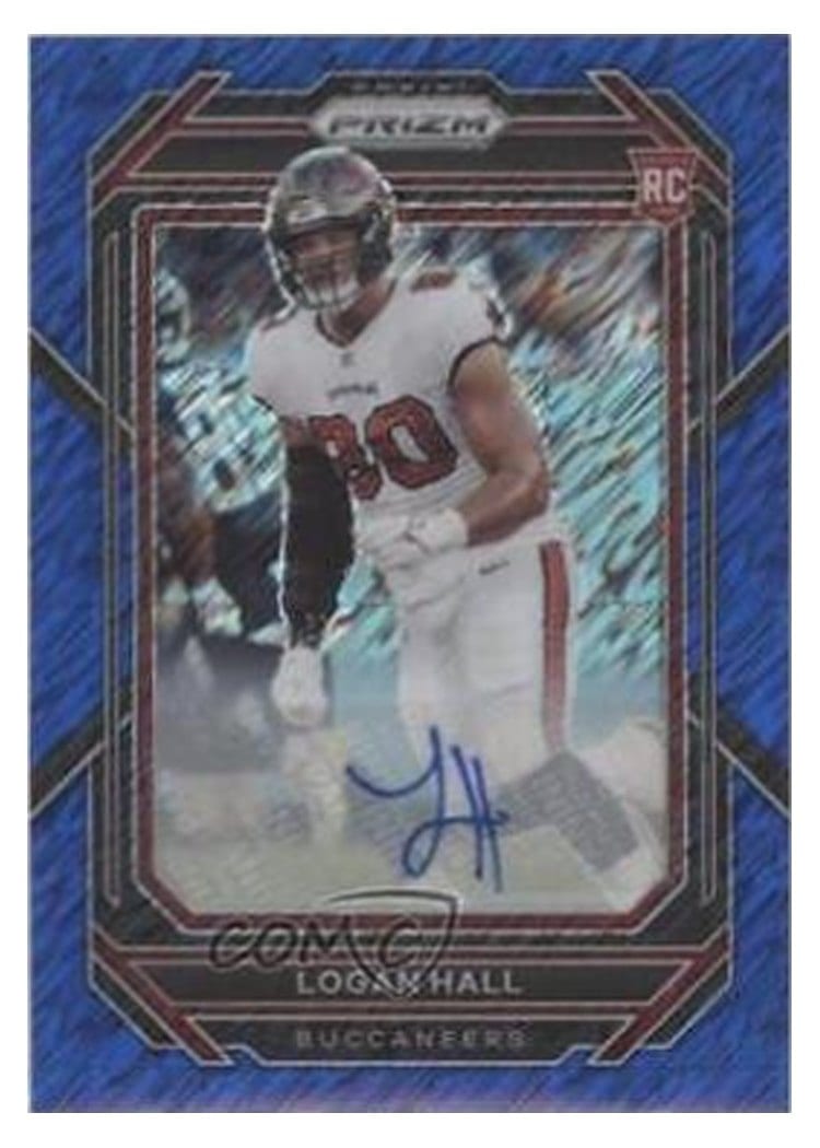 2022 Panini Prizm Base Set Logan Hall #381 card