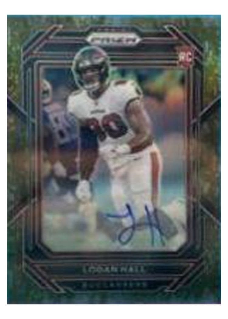 2022 Panini Prizm Base Set Logan Hall #381 card