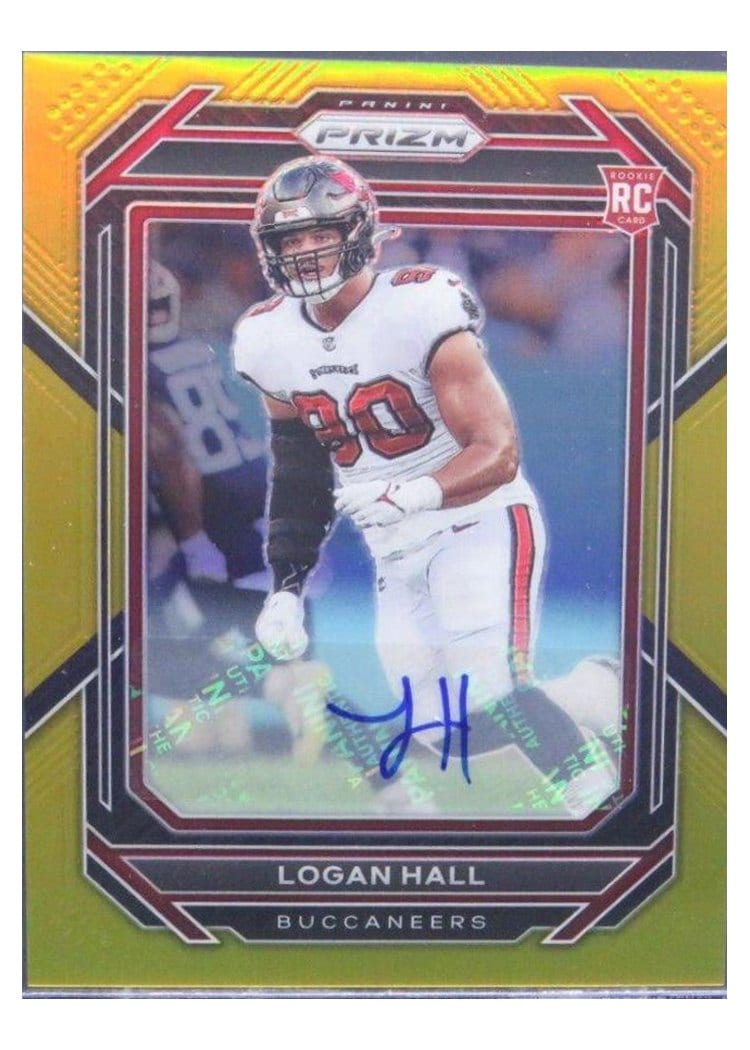 2022 Panini Prizm Base Set Logan Hall #381 card