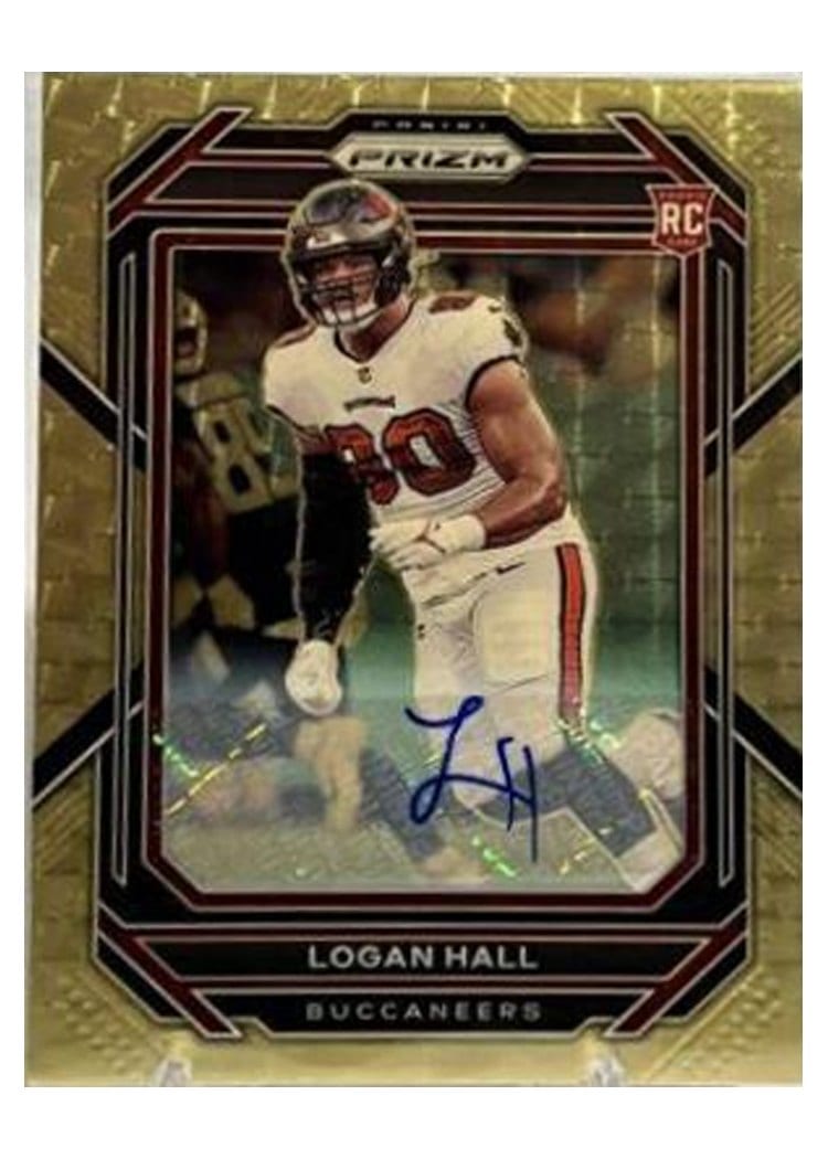 2022 Panini Prizm Base Set Logan Hall #381 card