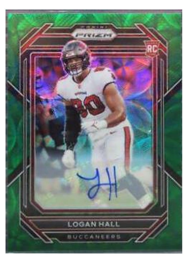 2022 Panini Prizm Base Set Logan Hall #381 card