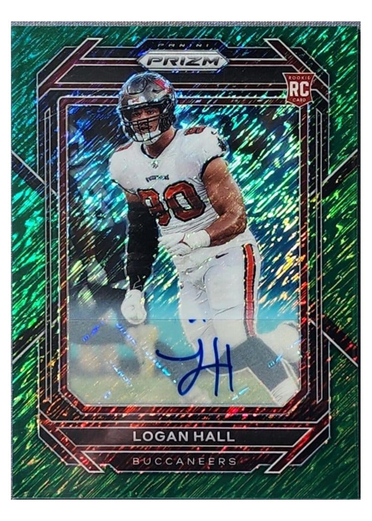2022 Panini Prizm Base Set Logan Hall #381 card