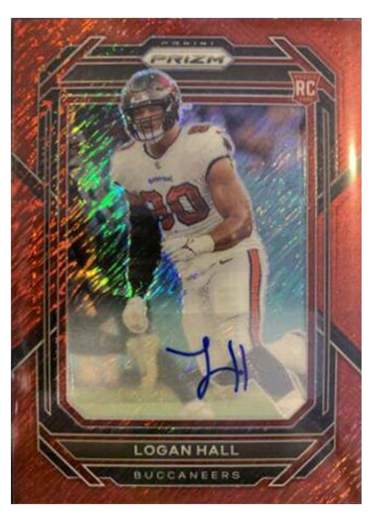 2022 Panini Prizm Base Set Logan Hall #381 card