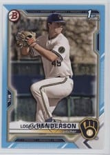 2021 Bowman Draft Logan Henderson #114 card