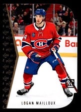 2024-25 Upper Deck 1994-95 Rookie Tribute Die Cuts Logan Mailloux #RDT-18 card