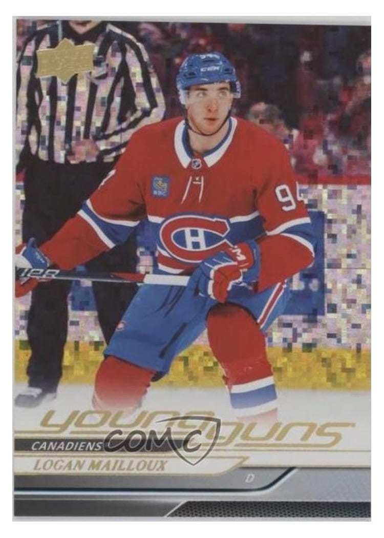 2024-25 Upper Deck Base Set Logan Mailloux #239 card