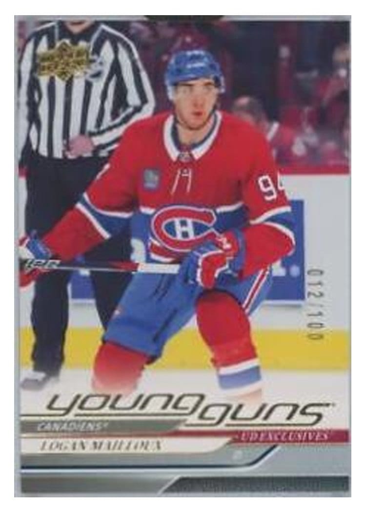 2024-25 Upper Deck Base Set Logan Mailloux #239 card