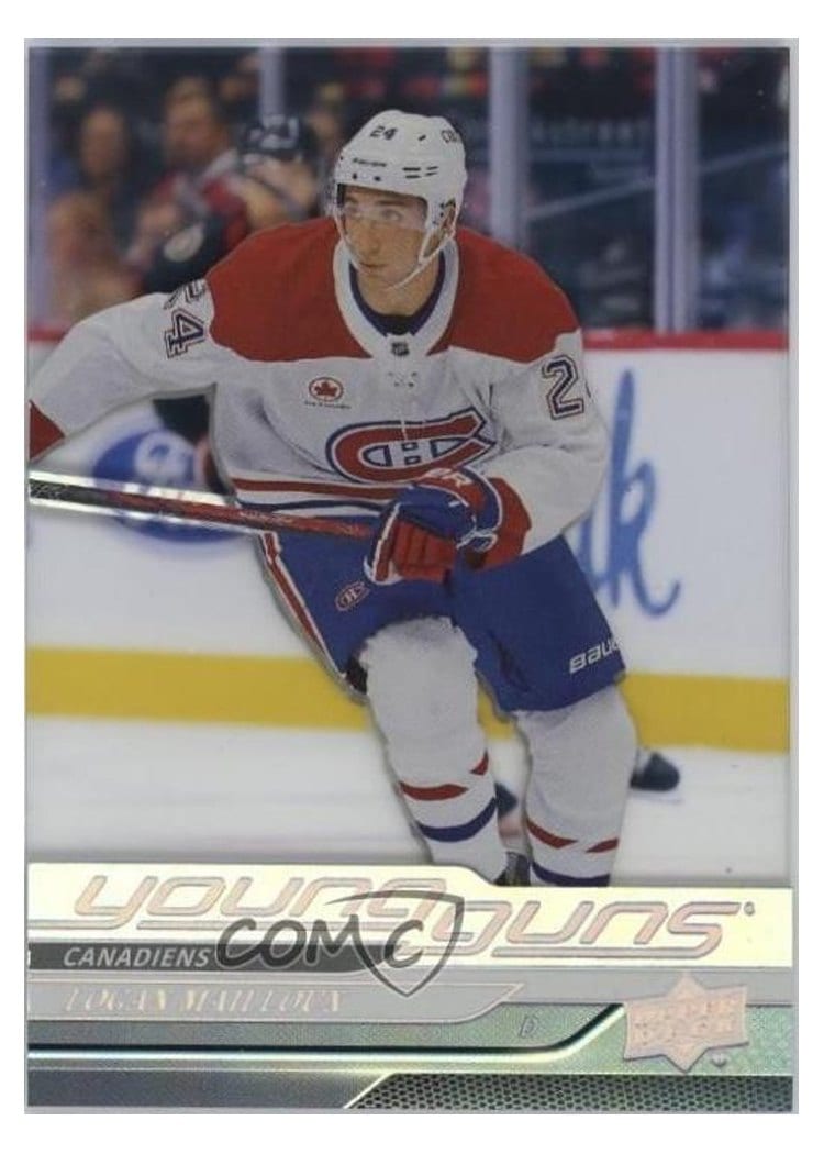 2024-25 Upper Deck Base Set Logan Mailloux #239 card