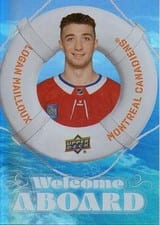 2024-25 Upper Deck Welcome Aboard Logan Mailloux #WA-19 card