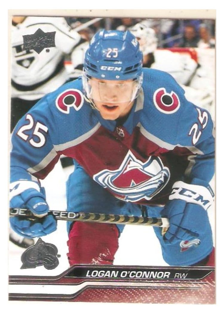 2023-24 Upper Deck Base Set Logan O'Connor #293 card