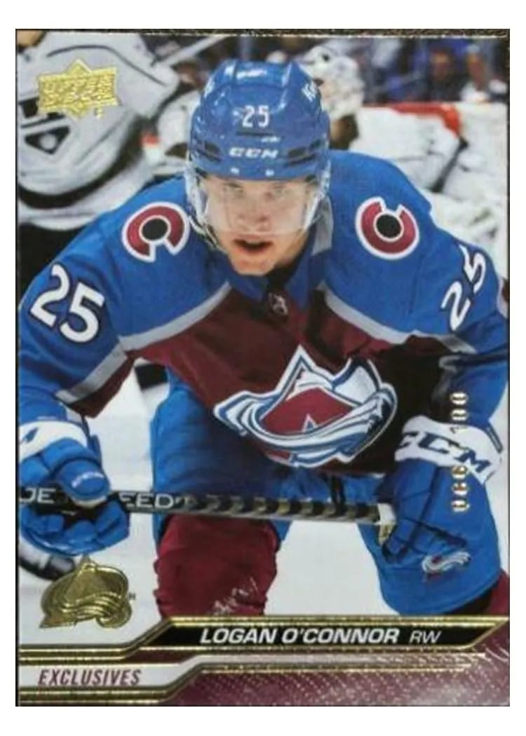2023 Upper Deck Logan O’Connor #293 card