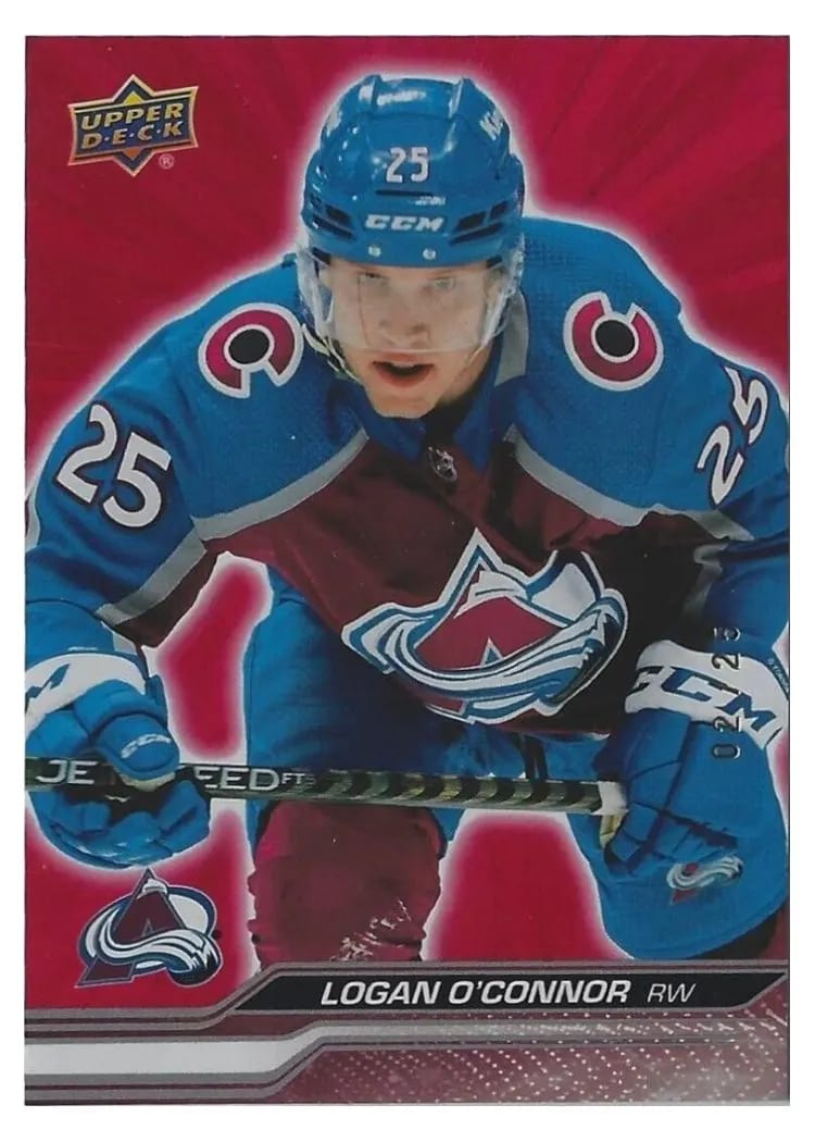 2023 Upper Deck Logan O’Connor #293 card