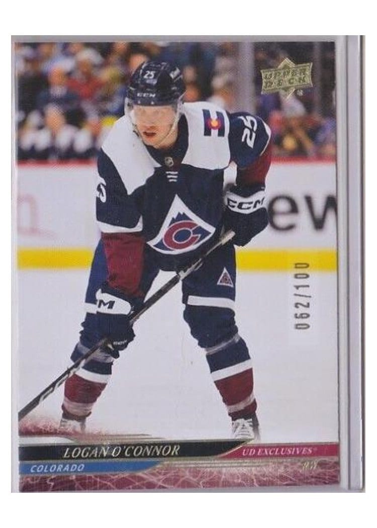 2024-25 Upper Deck Base Set Logan O'Connor #288 card
