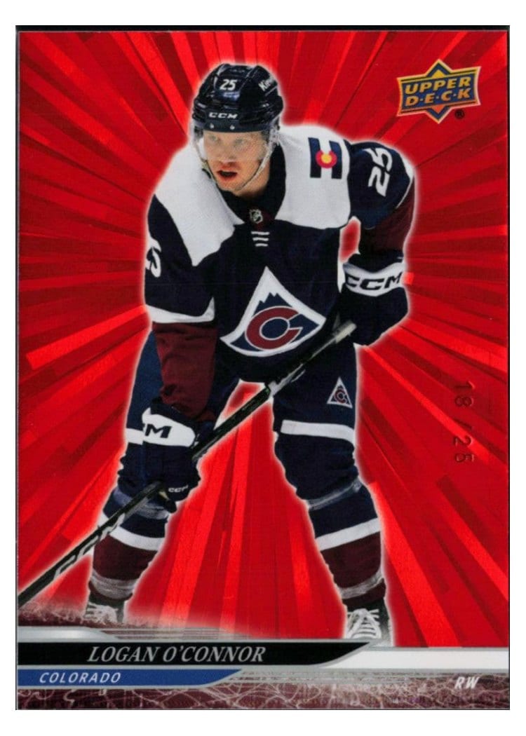 2024-25 Upper Deck Base Set Logan O'Connor #288 card