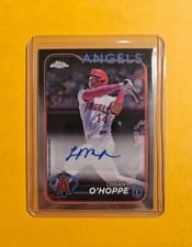 2024 Topps Chrome Update Autographs Logan O'Hoppe #AC-LO card
