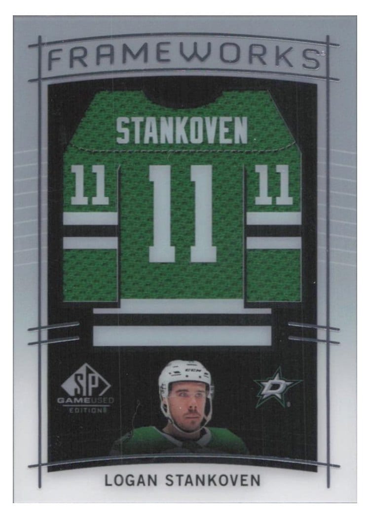 2024-25 SP Game Used Frameworks Logan Stankoven #F-LS card