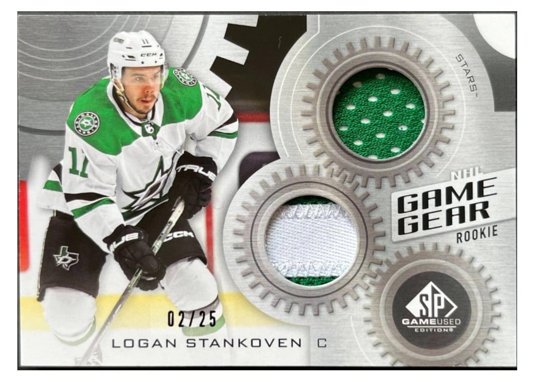 2024-25 SP Game Used Game Gear Rookies Logan Stankoven #GG-LS card