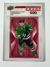 2024-25 Upper Deck Population Count Logan Stankoven #PC-27 card