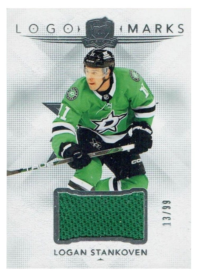 2024-25 Upper Deck The Cup Logomarks Logan Stankoven #LM-LS card