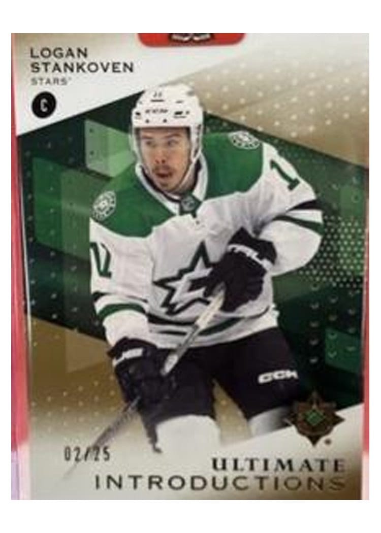 2024-25 Upper Deck Ultimate Collection Ultimate Introductions Logan Stankoven #UI-LS card
