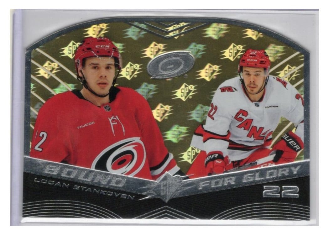 2025-26 SPx Bound for Glory Logan Stankoven #BFG-LS card