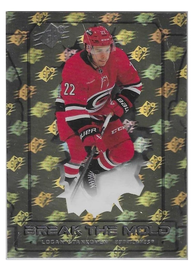 2025-26 SPx Break the Mold Logan Stankoven #BM-15 card