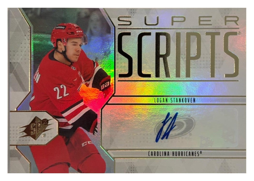 2025-26 SPx SuperScripts Logan Stankoven #SS-LS