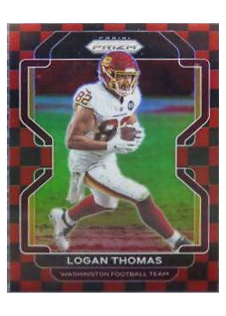 2021 Panini Prizm Base Set Logan Thomas #210 card