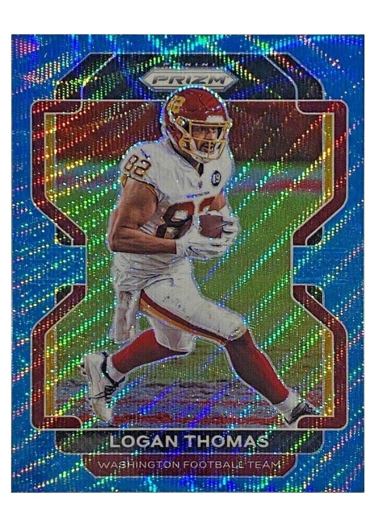 2021 Panini Prizm Base Set Logan Thomas #210 card