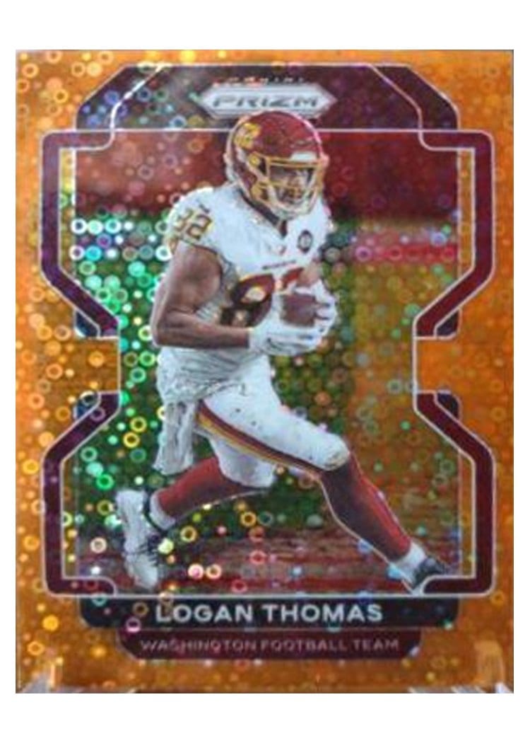 2021 Panini Prizm Base Set Logan Thomas #210 card