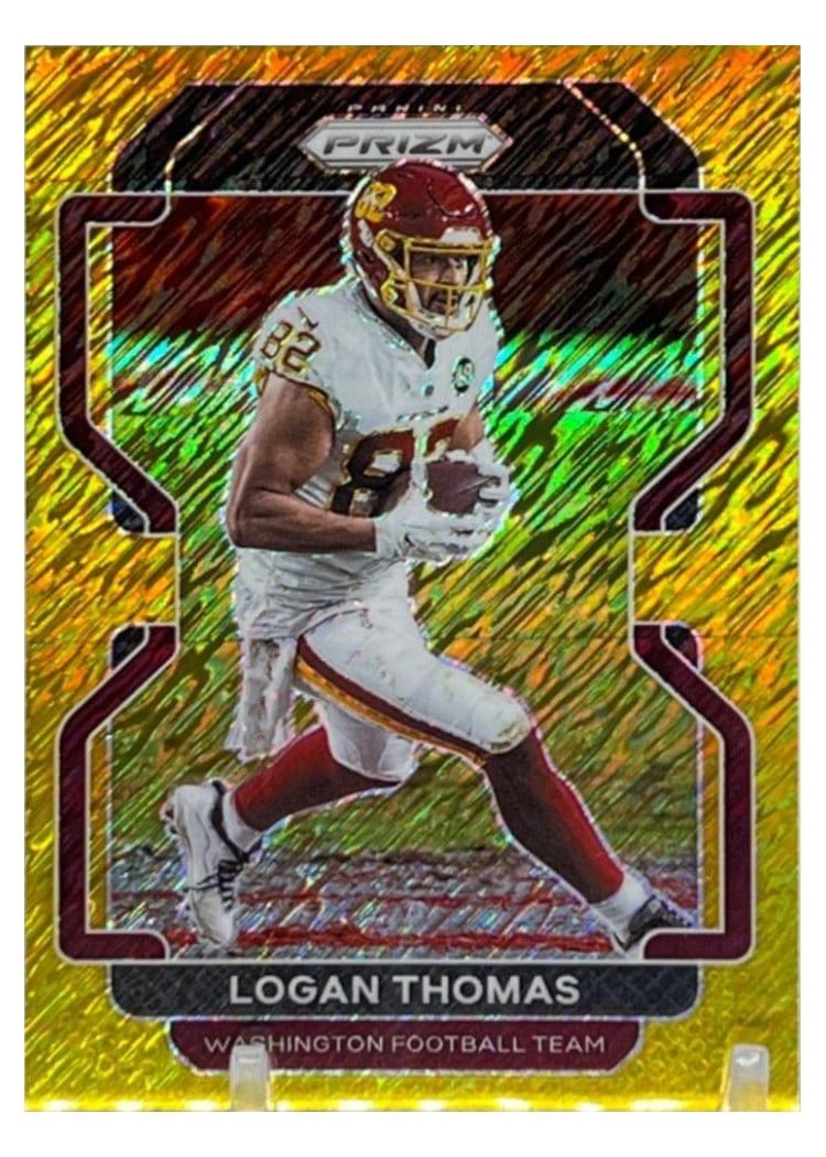 2021 Panini Prizm Base Set Logan Thomas #210 card