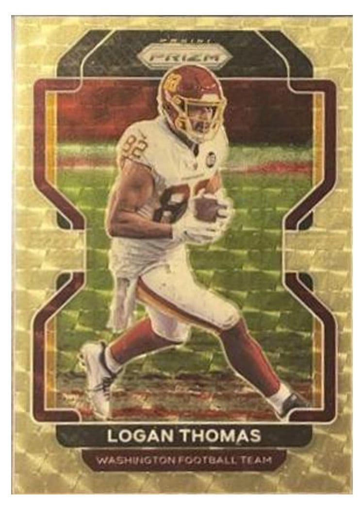 2021 Panini Prizm Base Set Logan Thomas #210 card
