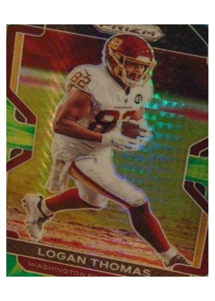 2021 Panini Prizm Base Set Logan Thomas #210 card