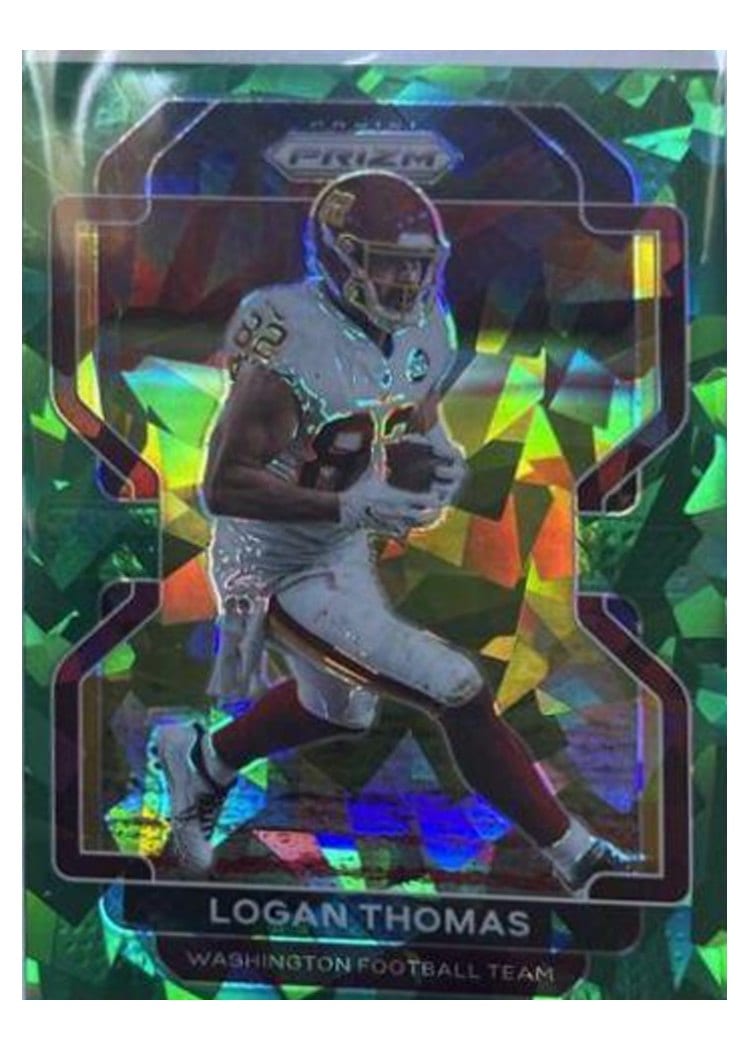 2021 Panini Prizm Base Set Logan Thomas #210 card