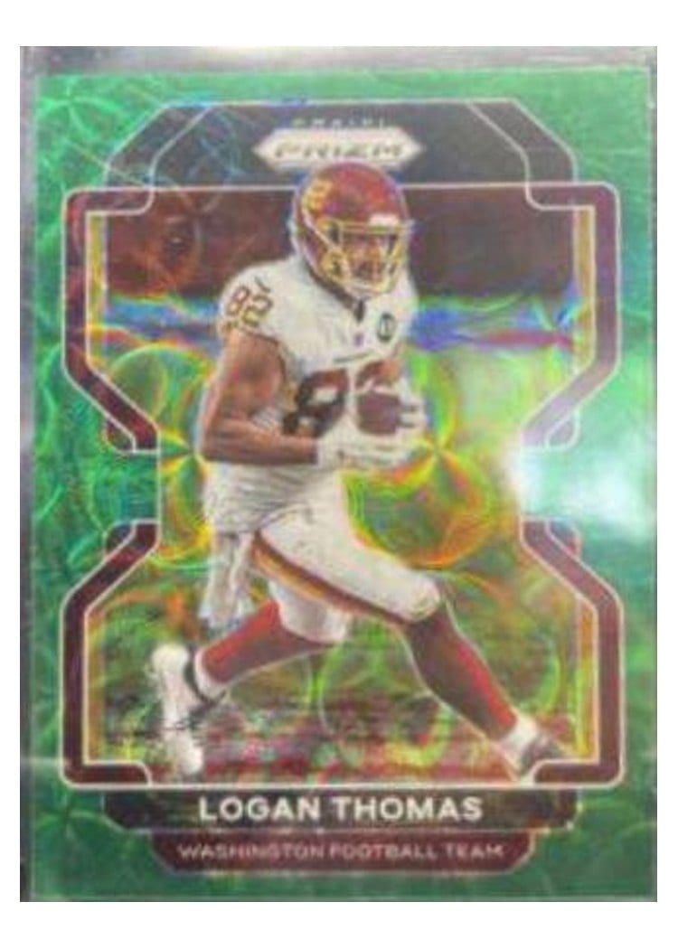 2021 Panini Prizm Base Set Logan Thomas #210 card