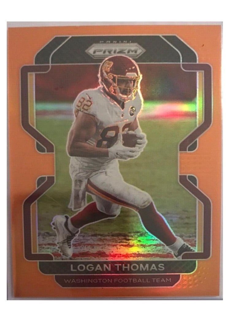 2021 Panini Prizm Base Set Logan Thomas #210 card