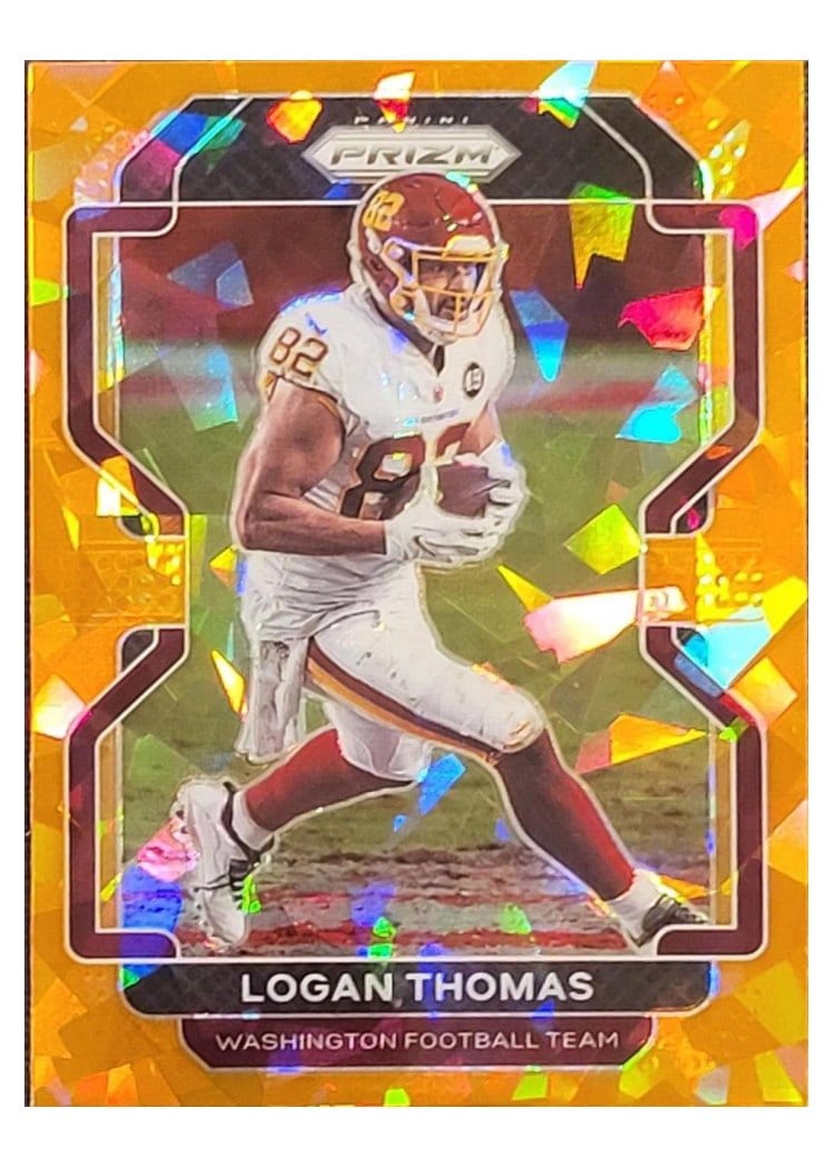 2021 Panini Prizm Base Set Logan Thomas #210 card