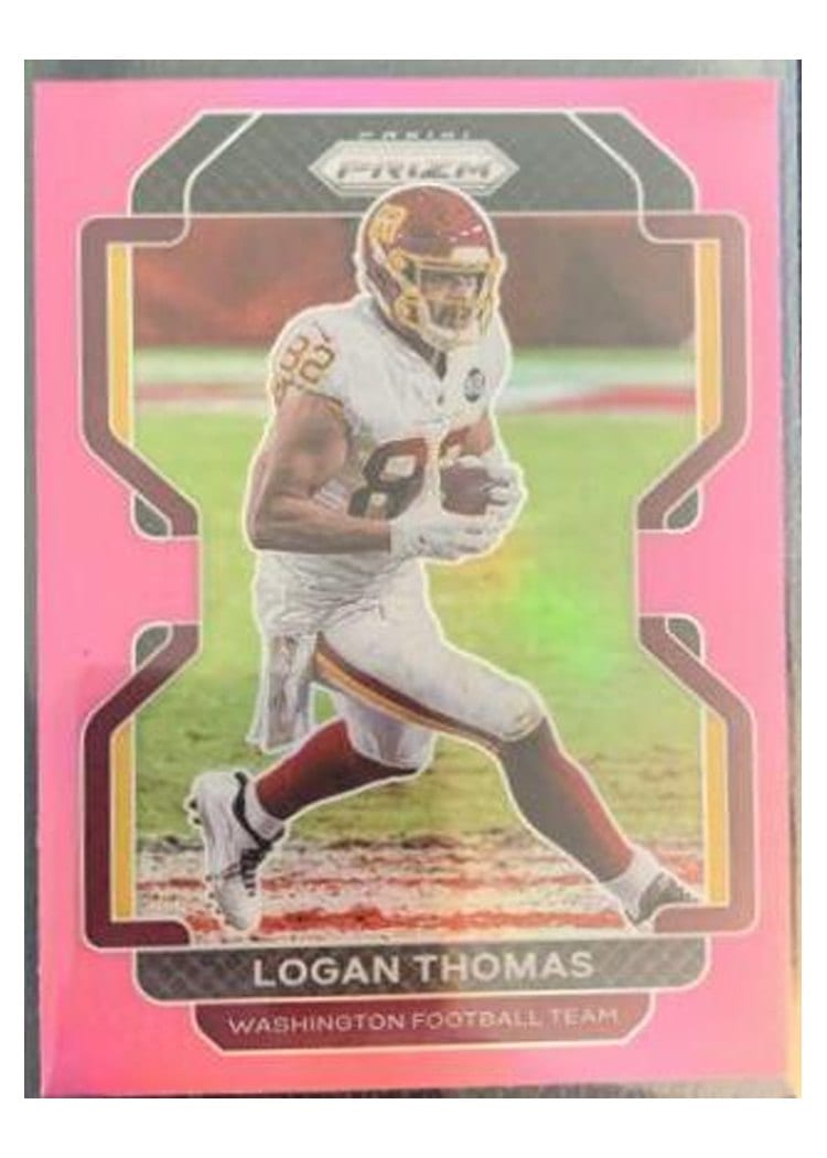 2021 Panini Prizm Base Set Logan Thomas #210 card