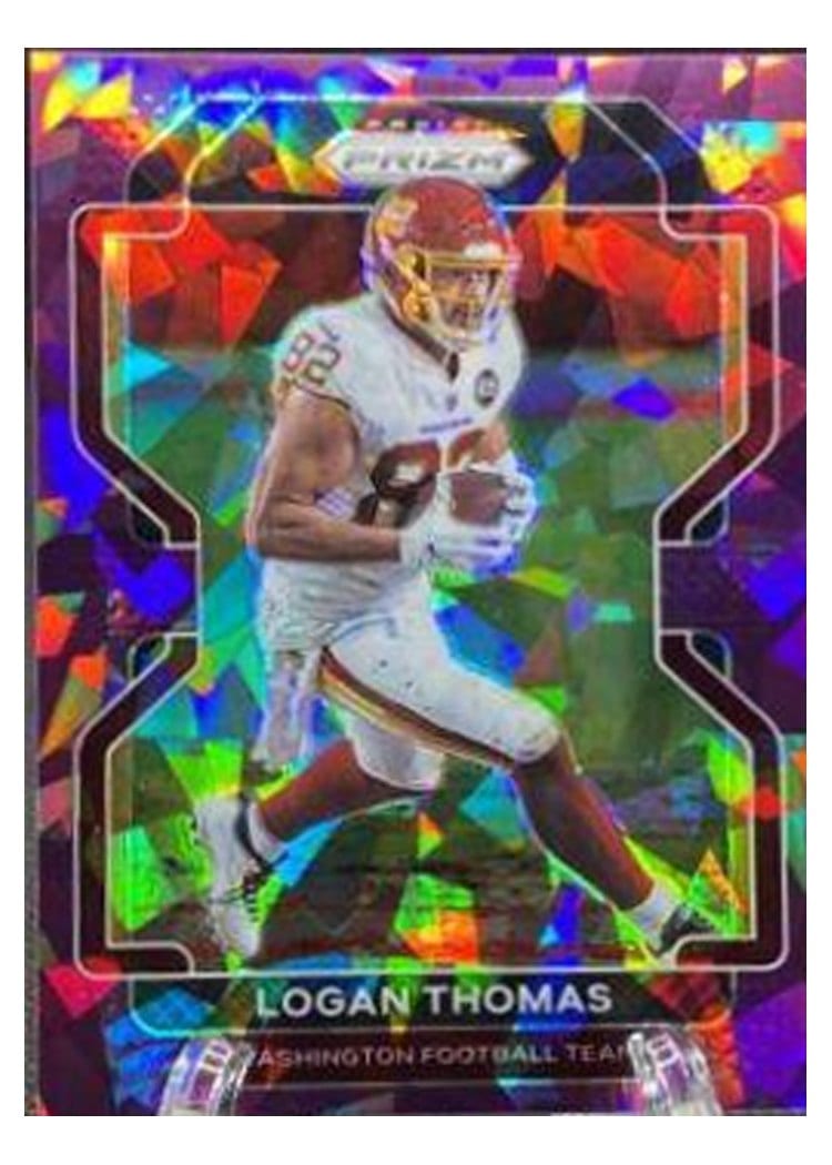 2021 Panini Prizm Base Set Logan Thomas #210 card
