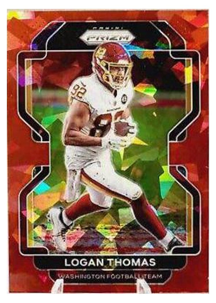 2021 Panini Prizm Base Set Logan Thomas #210 card