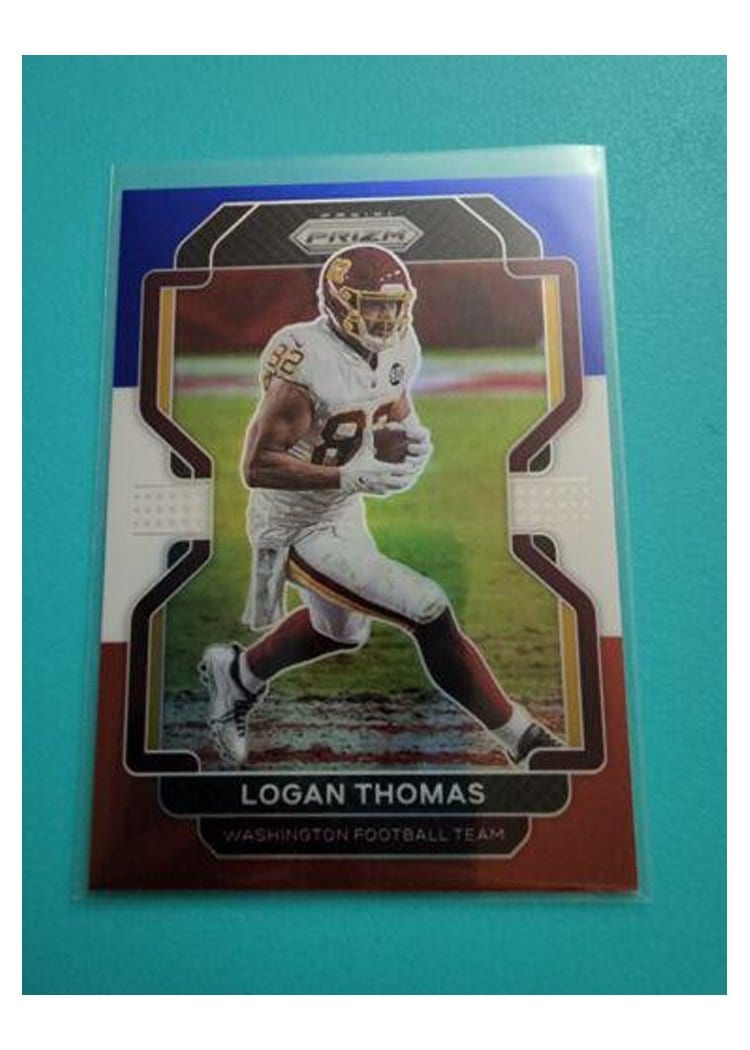 2021 Panini Prizm Base Set Logan Thomas #210 card