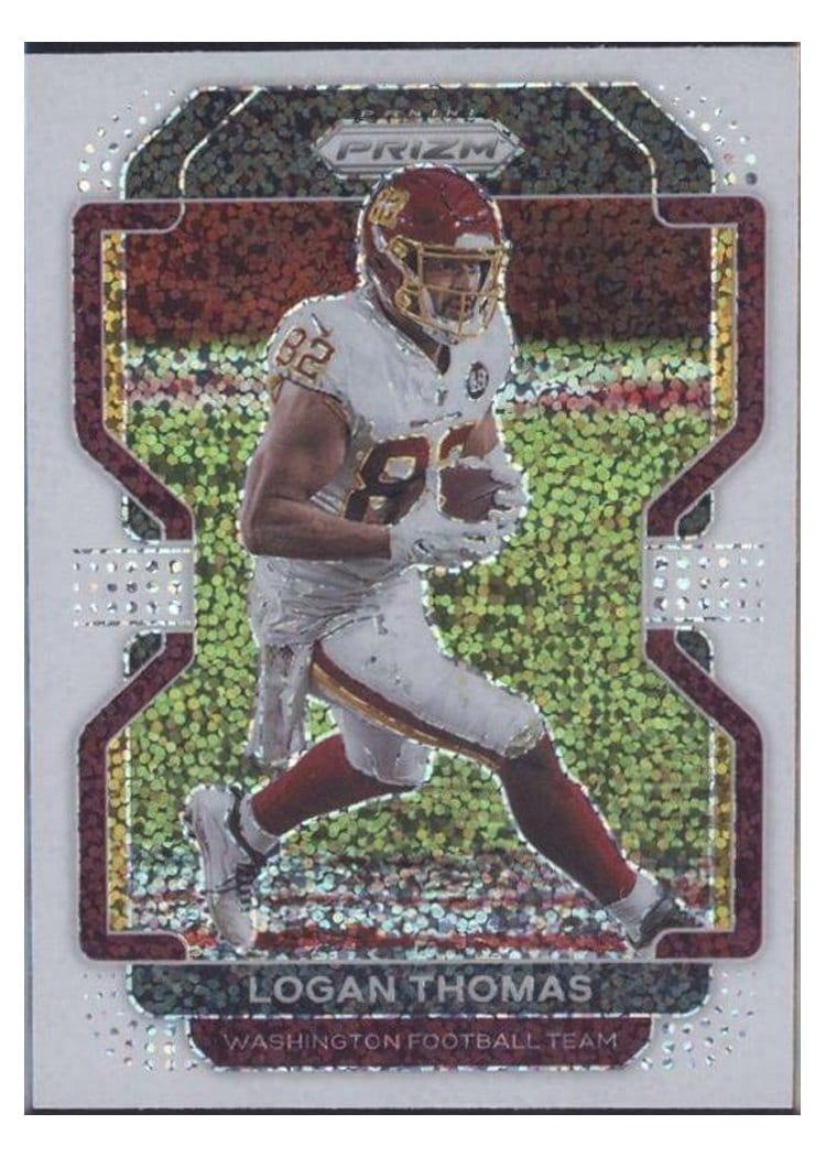 2021 Panini Prizm Base Set Logan Thomas #210 card