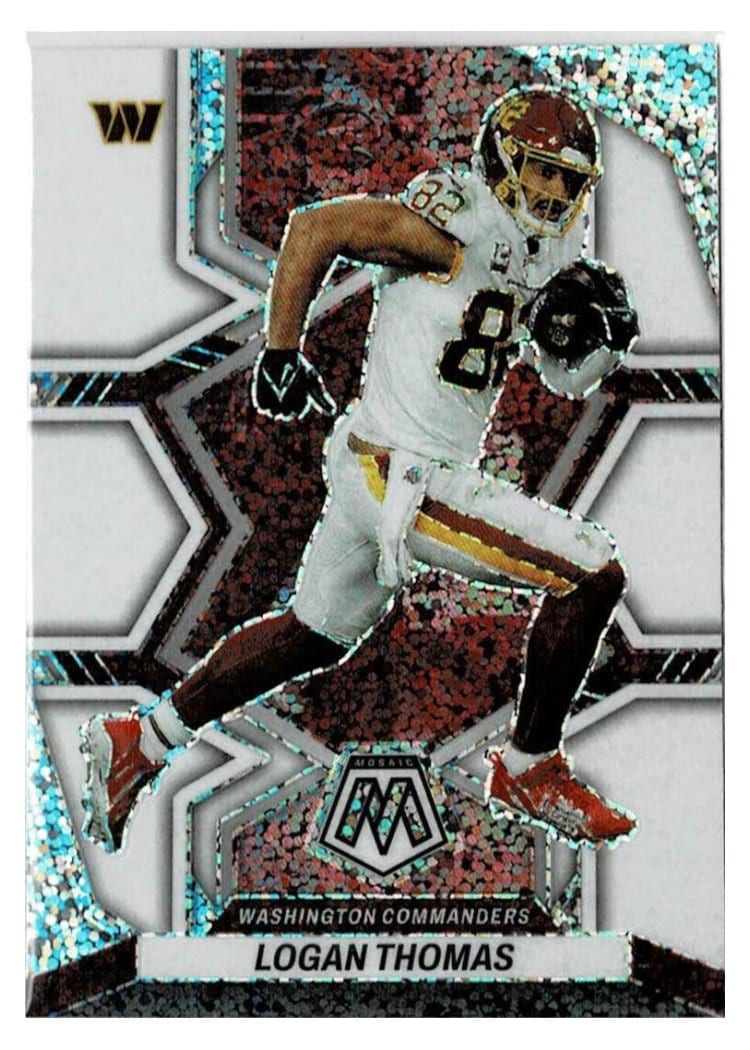 2022 Panini Mosaic Base Set Logan Thomas White Sparkle #224 card