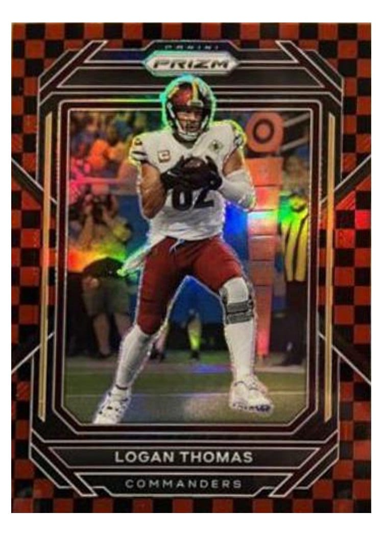 2022 Panini Prizm Base Set Logan Thomas #296 card
