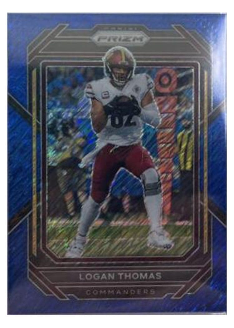 2022 Panini Prizm Base Set Logan Thomas #296 card
